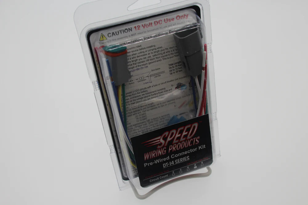 DT-06-12K - Deutsch DT Series Pre-Wired Kit, 6 Circuit