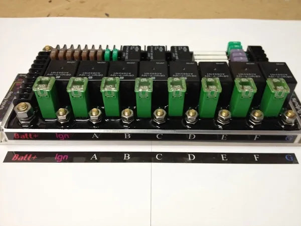 Street / Strip Wiring Board 8 70amp Relays