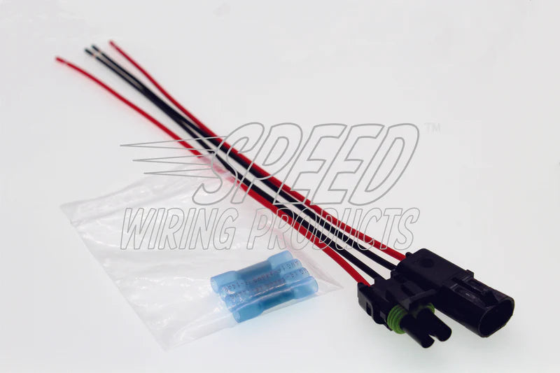 Pre-Assembled Weather-Pack Connector 2 Pin