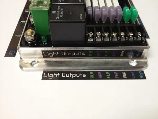 Street / Strip Wiring Board 8 70amp Relays