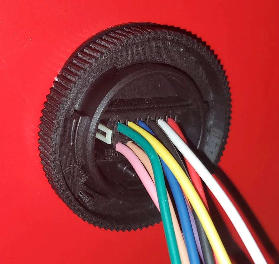 BWH-12K, Bulkhead/Firewall Connector Wire Harness Kit, 12 Circuit ...
