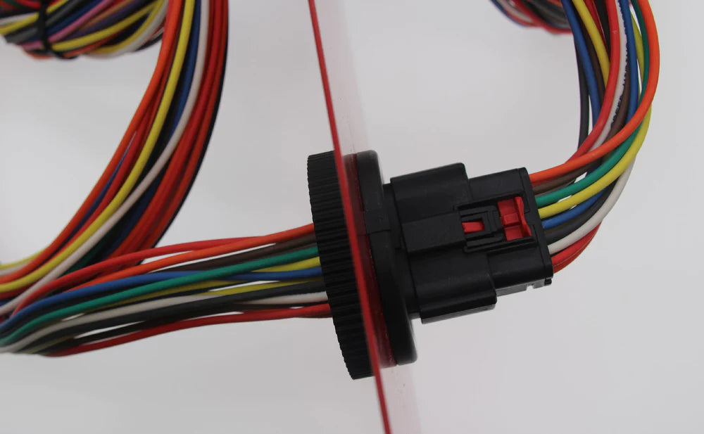 BWH-16K, Bulkhead/Firewall Connector Wire Harness Kit, 16 Circuit ...
