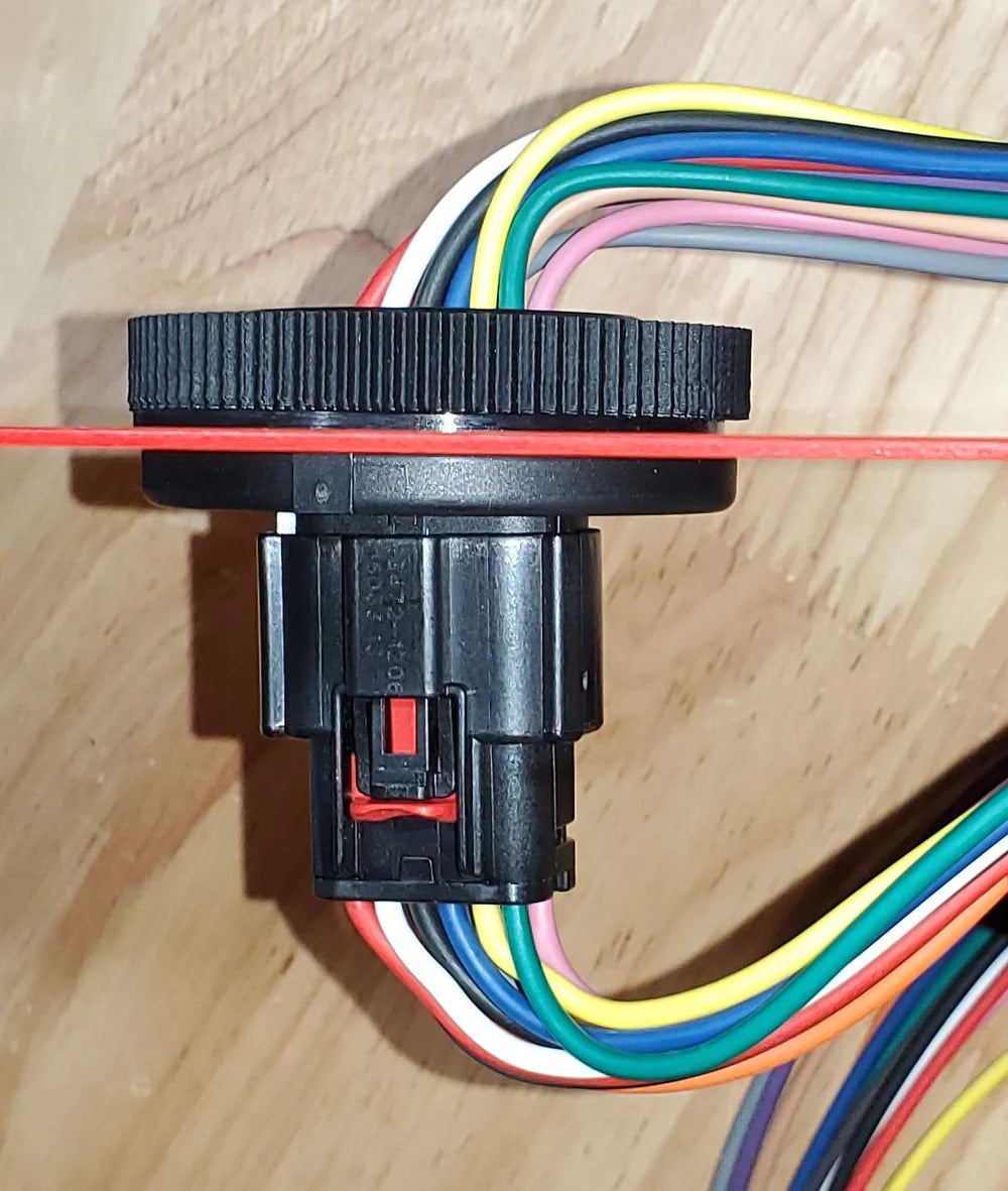 BWH-08K, Bulkhead/Firewall Connector Wire Harness Kit, 8 Circuit