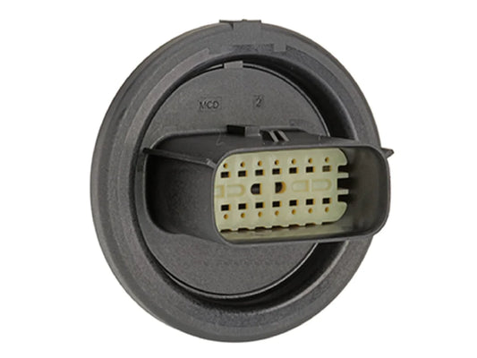 BWH-16M - Bulkhead Male Connector Only, 16 Circuit