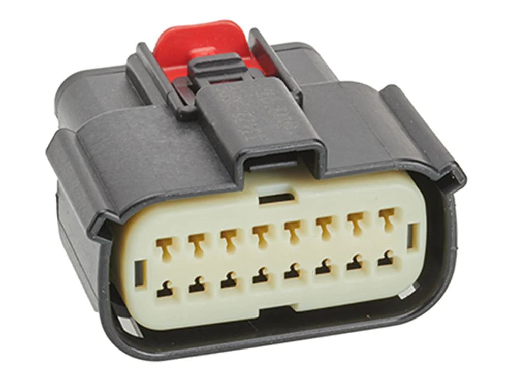 BWH-16F - Bulkhead Female Connector Only, 16 Circuit