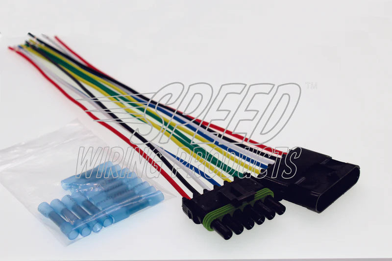 Pre-Assembled Weather-Pack Connector 6 Pin